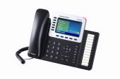 GRANDSTREAM GXP2160 :: VoIP телефон с 6 линии, 24 BLF клавиша, цветен TFT екран, HD звук, Bluetooth, 5-посочна конференция