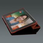 TUCANO IPDVE-R :: Back satin polyurethane cover for iPad 2, red