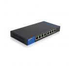 Linksys LGS108P :: 8-Port Small Business Desktop Gigabit Switch with PoE