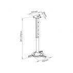 SBOX PM-102 :: Ceiling mount for projector