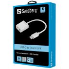 SANDBERG SNB-136-26 :: USB-C to Sound Link звукова карта
