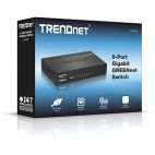 TRENDnet TEG-S82G :: 8-Port Gigabit GREENnet Switch