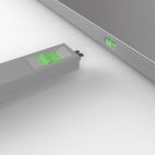 LINDY 40426 :: Система за заключване на USB Type-C портове, 1 ключ, 4 порт блокера, Зелен