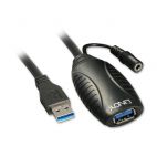 LINDY 43156 :: USB 3.0 Активен удължител с усилвател, 10m