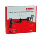 ROLINE 17.03.0008 :: LCD Monitor Arm, Wall Mount, 4 Joints