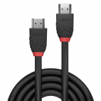 LINDY 36473 :: Кабел HDMI 2.0 Black Line, 4K, 60Hz, 30 AWG, 3m 