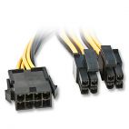 LINDY 33163 :: Захранващ кабел EPS12V/eATX/BTX 12V 8-pin, 0.4m
