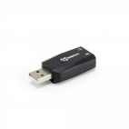 SBOX USBC-11 :: Sound card USB 2.0, 5.1, 3D AM, 2x 3.5mm