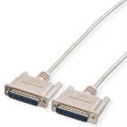 ROLINE 11.01.3530 :: RS-232 сериен кабел, D25 M/M, 3.0 м, монолитен, 25 проводника