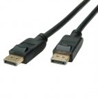ROLINE 11.04.5798 :: DisplayPort кабел, v1.4, DP-DP, M/M, черен цвят, 1.5 м