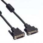 VALUE 11.99.5563 :: Monitor DVI кабел, DVI (24+1), Dual Link, M/F, 2.0 м
