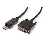VALUE 11.99.5611 :: DisplayPort Cable, DP-DVI (24+1), M/M, black, 3.0 m