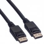 VALUE 11.99.5765 :: DisplayPort Cable, DP-DP, LSOH, M/M, black, 7.5 m