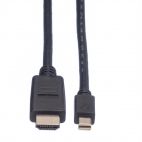 VALUE 11.99.5793 :: Mini DisplayPort Cable, Mini DP-HDTV, M/M, black, 4.5 m