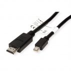 VALUE 11.99.5793 :: Mini DisplayPort кабел, Mini DP-HDTV, M/M, черен цвят, 4.5 м