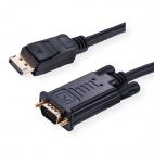 VALUE 11.99.5802 :: DisplayPort кабел - VGA, M / M, черен цвят, 2.0 м