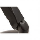 VALUE 17.99.1155 :: Пневматична стойка за монитор, Desk Clamp, Pivot, черен цвят, 2 шарнира