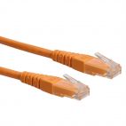 ROLINE 21.15.1557 :: UTP Patch кабел, Cat.6 (Class E), оранжев цвят, 3.0 м