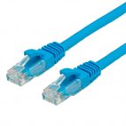 VALUE 21.99.1064 :: UTP кабел Cat.6 (Class E), halogen-free, син цвят, 5.0 м