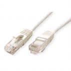 VALUE 21.99.1066 :: UTP кабел Cat.6 (Class E), halogen-free, бял цвят, 5.0 м