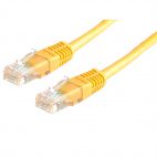 VALUE 21.99.1532 :: UTP Patch кабел, Cat.6 (Class E), жълт цвят, 1.0 м