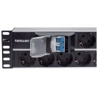 INTELLINET 714051:: 19" 2U Rackmount 15-Output PDU With Double Air Switch, 3 m