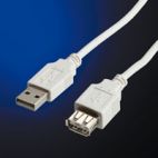 VALUE 11.99.8948 :: USB 2.0 кабел, тип A M/F, 1.8 м