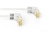 ASSMANN DK-1644-A-07090 :: DIGITUS CAT 6A S/FTP patch cord, 90° angled plug, 7 m