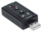 MANHATTAN 152341 :: Hi-Speed USB 3D 7.1 Sound Adapter