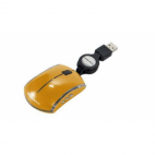 TUCANO MINI-PK-O :: Оптична мини мишка, 800 dpi, Mini Pocket Mouse, оранжев цвят