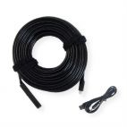 VALUE 12.99.1112 :: USB 2.0 Extension Cable, Active with Repeater, A - C, black, 10 m