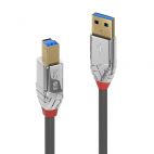 LINDY LNY-36660 :: USB 3.0 кабел, 1x Type A M, 1x Type B M, Cromo Line, 0.5 м