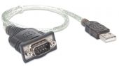 MANHATTAN 205146 :: Конвертор USB към Serial RS232 DB9 x 1, 45 см