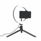 WHITE SHARK RL-08 :: Selfie LED Lamp MOONLIGHT, 8", 8 W, 1200 lumens