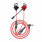WHITE SHARK GE-536 :: HEADSET EAGLE, 10 mm driver, PS4/PS5/XBOX compatible, Detachable microphone, Red