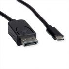 ROLINE 11.04.5836 :: Type C - DisplayPort кабел, v1.4, M/M, 2.0 м