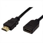 ROLINE 11.99.5571 :: VALUE HDMI High Speed кабел + Ethernet, M/F, 1.5 м