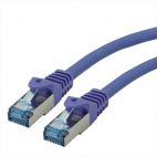 ROLINE 21.15.2938 :: S/FTP Patch кабел Cat.6A, Component Level Tested, LSOH, виолетов, 15.0 м