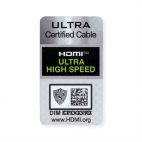 ROLINE 11.04.6010 :: ATC HDMI 8K (7680 x 4320) Ultra HD Cable + Ethernet, M/M, black, 1 m