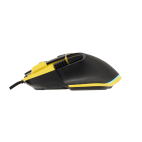 White Shark GM-9006 :: Мишка MARROK, RGB, 12000 DPI, черно / жълт
