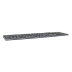 SBOX WK-131 :: Wireless keyboard Aluminium,  2.4 GHz, black