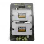 POE-800M :: Ethernet захранване през коаксиален кабел, power over Coax, EPOE, 800м