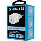 Sandberg SNB-441-42 :: Захранващ адаптер USB-C AC Charger PD20W