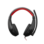 White Shark GH-2040 :: Слушалки с микрофон, SERVAL, HEADSET, черен/ червен 