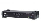 ATEN CS1824 :: 4-портов KVMP превключвател, USB 3.0, HDMI, Audio Mixer