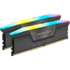 CORSAIR VENGEANCE RGB DDR5 32GB (2x16GB) DDR5 6000 CL38-44-44-96 1.35V Std PMIC Intel XMP Memory - Black,  0840006680628