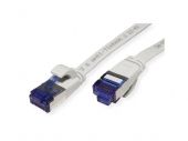VALUE21.99.2114 :: Cable FTP Cat.6A (Class EA), extra-flat, grey, 1.5m