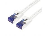 VALUE 21.99.2163 :: Cable FTP Cat.6A (Class EA), extra-flat, white, 3m