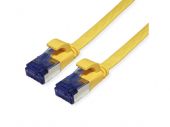 VALUE 21.99.2135 :: Cable FTP Cat.6A (Class EA), extra-flat, yellow, 5m
