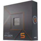 AMD CPU Desktop Ryzen 5 6C/12T 7600X (4.7/5.0GHz Boost, 38MB, 105W, AM5) box, with Radeon Graphics